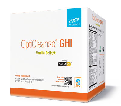 XYMOGEN, OptiCleanse GHI Vanilla Delight 10 Servings