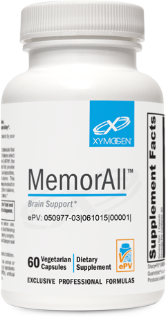 XYMOGEN, MemorAll 60 Capsules